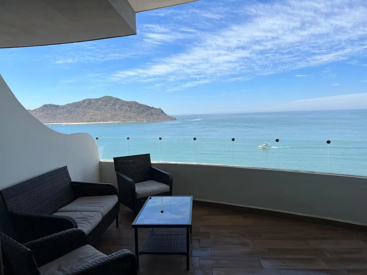 Departamento En Tramonto Resort Con Vista Al Mar Mazatlan 0*,